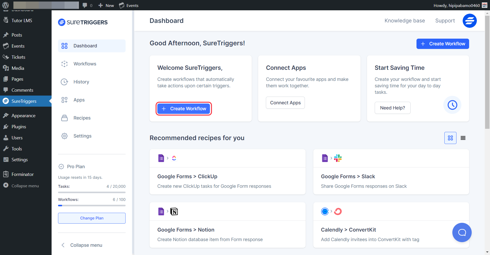 Create-workflow-from-dashboard