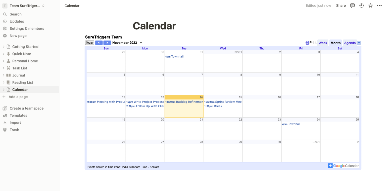 Connect Google Calendar With Notion (2 Easy Ways)