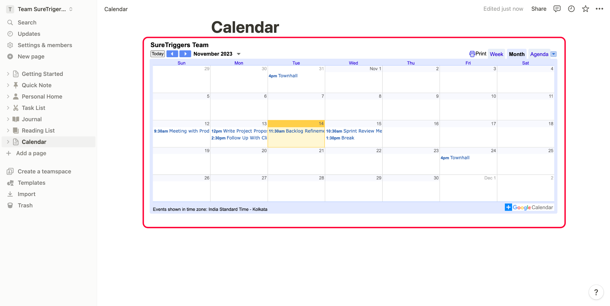 Connect Google Calendar With Notion (2 Easy Ways)